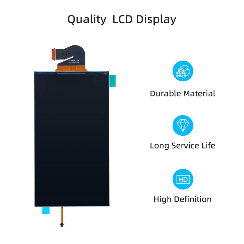Wigearss Replacement LCD Screen for N Switch Lite, LCD Screen Display Panel Whit Screen Protector Repair kit for Switch Lite - Image 4